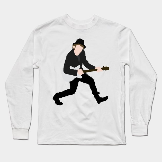 Tom Waits Long Sleeve T-Shirt by FutureSpaceDesigns